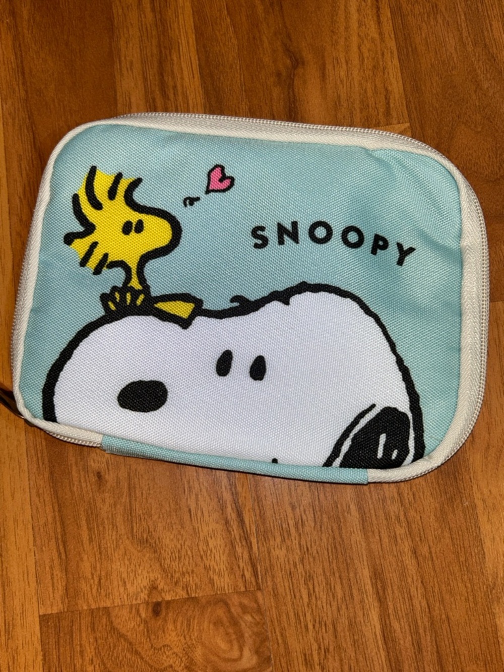 NWOT Peanuts Snoopy x Woodstock Nylon Organizer